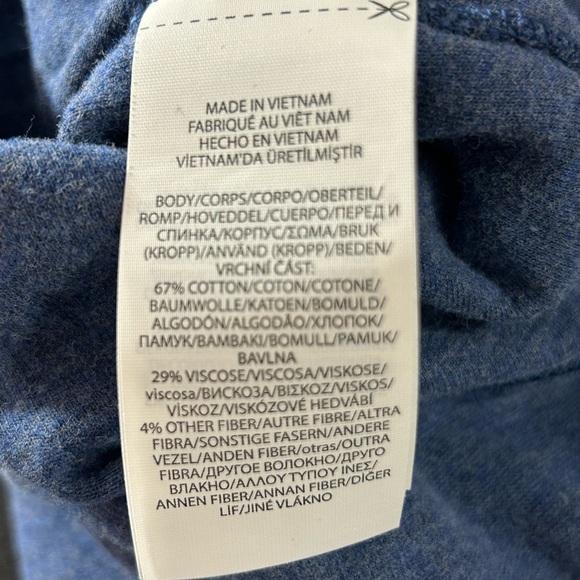 POLO Ralph Lauren Quarter Zip Pullover Men's Blue Red Size Large - Picture 5 of 8